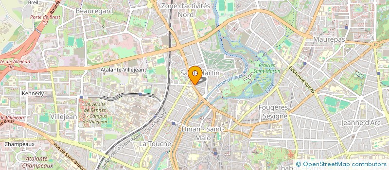 localisation de l'entreprise NELLA INVEST  RENNES