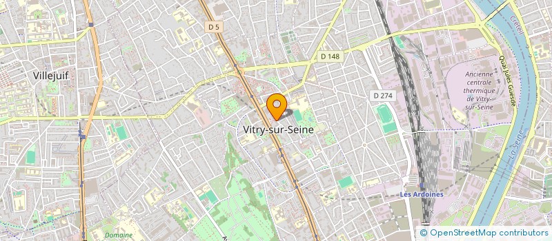 localisation de l'entreprise NELLE  VITRY-SUR-SEINE