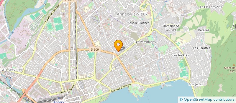 localisation de l'entreprise NELLO - ESPOIR AVENIR GUERISON à ANNECY