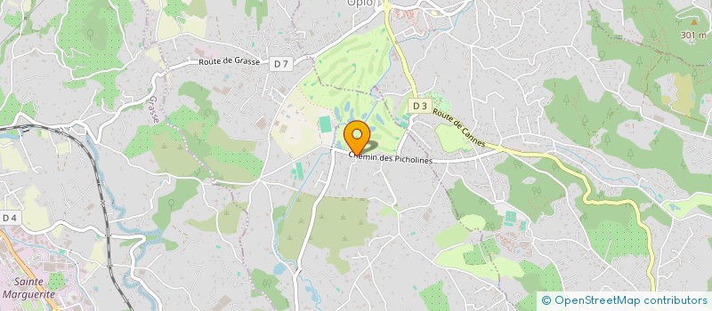 localisation de l'entreprise NELLOP  CHATEAUNEUF-GRASSE