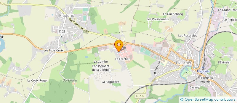 localisation de l'entreprise NELLUMBO  SAINT-MALO