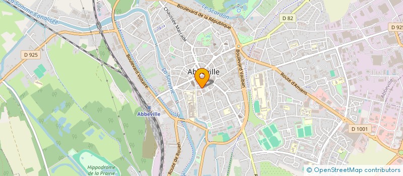 localisation de l'entreprise NELLY  ABBEVILLE