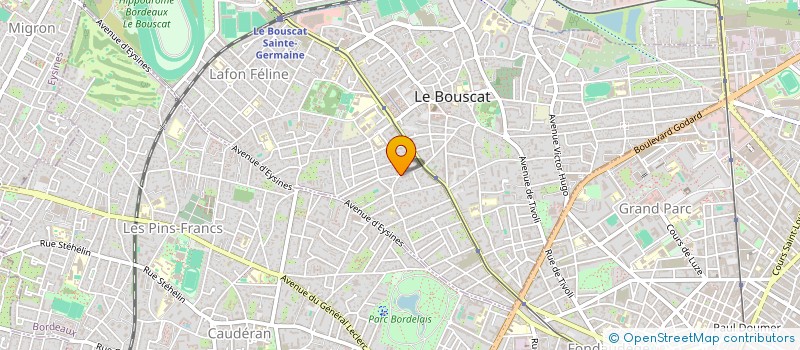 localisation de l'entreprise NELLY  LE BOUSCAT