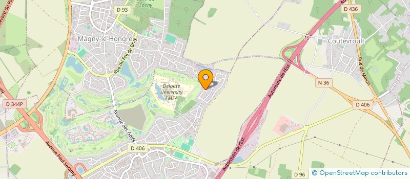 localisation de l'entreprise NELLY.C  BAILLY-ROMAINVILLIERS