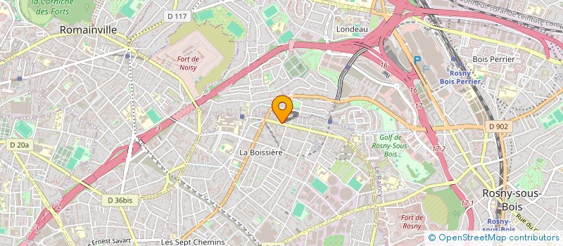 localisation de l'entreprise NELLY FASHION & B à MONTREUIL