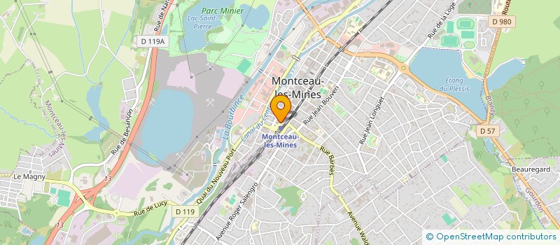 localisation de l'entreprise NELLY FG à MONTCEAU-LES-MINES