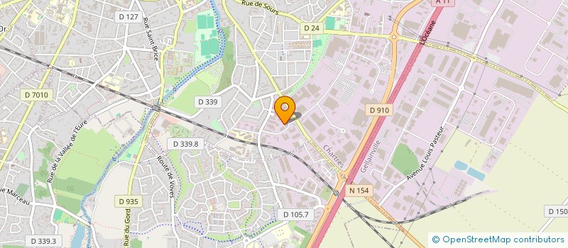 localisation de l'entreprise NELMAX à CHARTRES