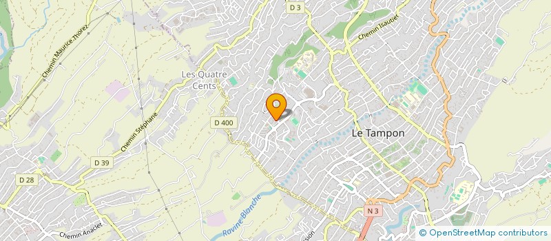 localisation de l'entreprise NELO  LE TAMPON