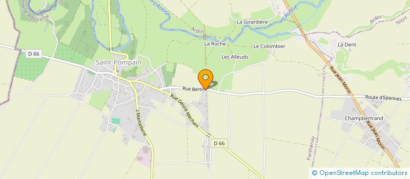 localisation de l'entreprise NELO AVENIR  SAINT-POMPAIN