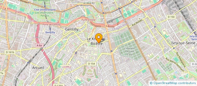 localisation de l'entreprise NELOA CONSEILS  LE KREMLIN-BICETRE