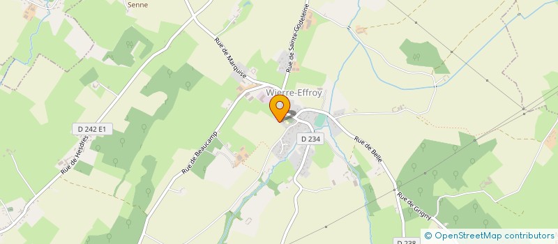 localisation de l'entreprise NELOMAX  WIERRE-EFFROY