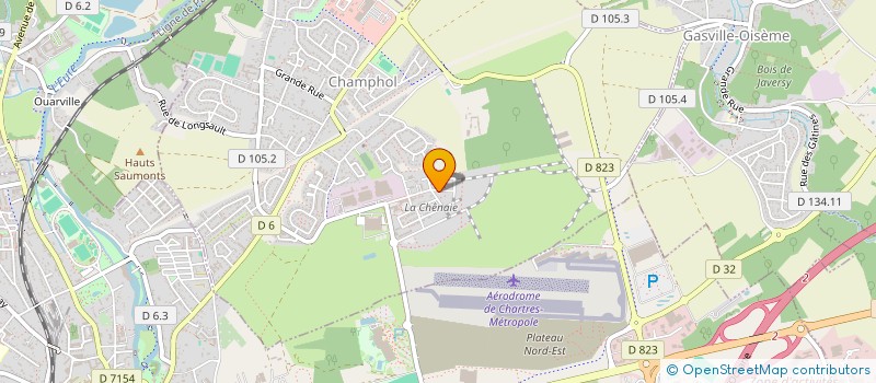 localisation de l'entreprise NELORYS HOSPITALITY à CHAMPHOL