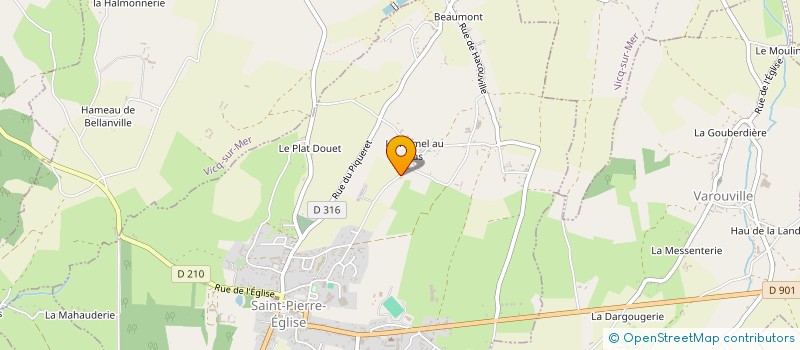 localisation de l'entreprise NELS  SAINT-PIERRE-EGLISE