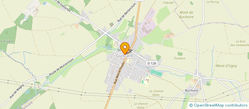 localisation de l'entreprise NELS DISTRIB à GUISCARD