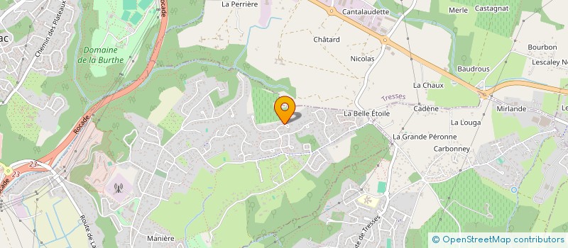 localisation de l'entreprise NELSA  BOULIAC