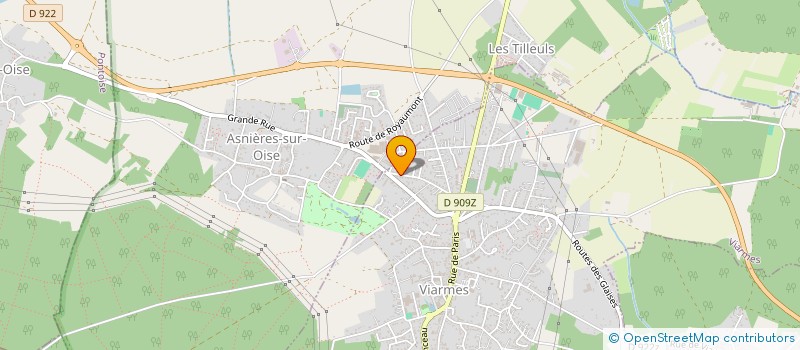 localisation de l'entreprise NELSA AGENCEMENT  VIARMES