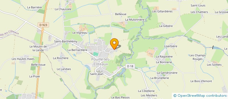 localisation de l'entreprise NELSON  POUILLE-LES-COTEAUX