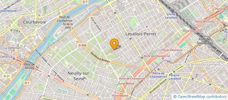 localisation de l'entreprise NELSON AFRIQUE à LEVALLOIS-PERRET