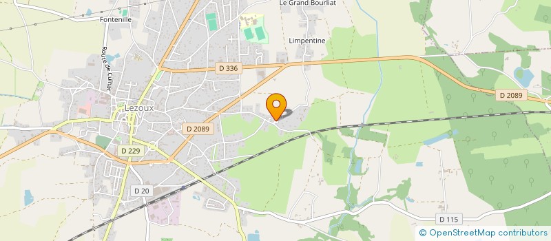 localisation de l'entreprise NELSON COELHO ELECTRICITE ENERGIE  LEZOUX