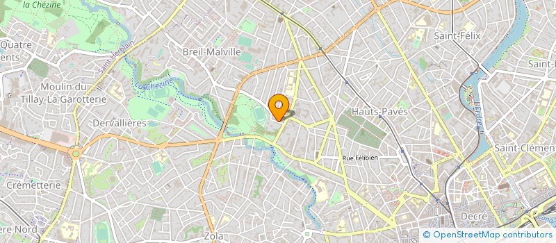 localisation de l'entreprise NELSON ELECTRICITE à NANTES