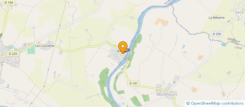 localisation de l'entreprise NELSON ET COMPAGNIE  ANDOUILLE