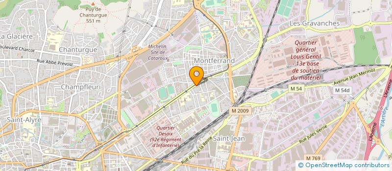 localisation de l'entreprise NELSON LA CUISINE & VOUS  CLERMONT-FERRAND