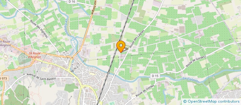 localisation de l'entreprise NELSON MONTUNO  CAVAILLON