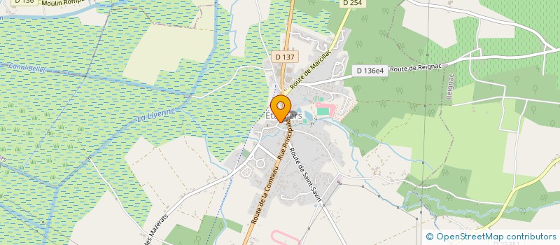 localisation de l'entreprise NELU CONSTRUCTION  ETAULIERS