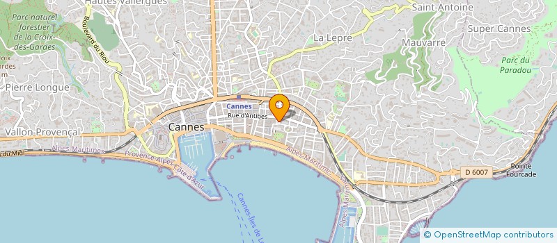 localisation de l'entreprise NELUMBO à CANNES