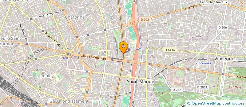 localisation de l'entreprise NELVIC à PARIS