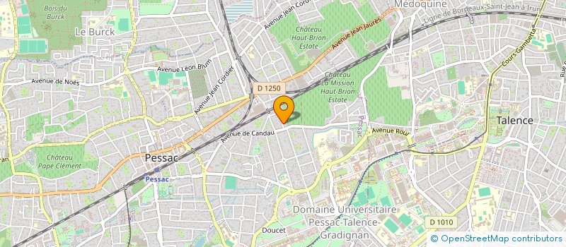 localisation de l'entreprise NELWAN  PESSAC