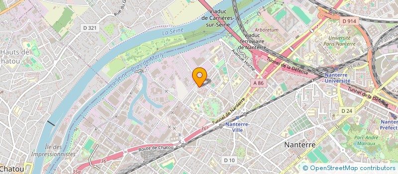 localisation de l'entreprise NEM TRADING  NANTERRE