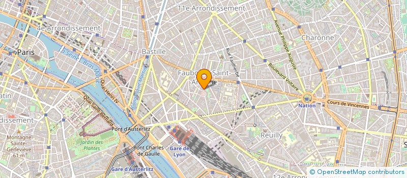 localisation de l'entreprise NEM VAP à PARIS