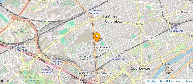 localisation de l'entreprise NEM2A NEUILLY à COURBEVOIE