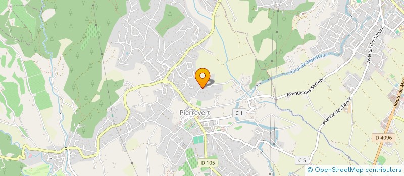 localisation de l'entreprise NEMA à PIERREVERT