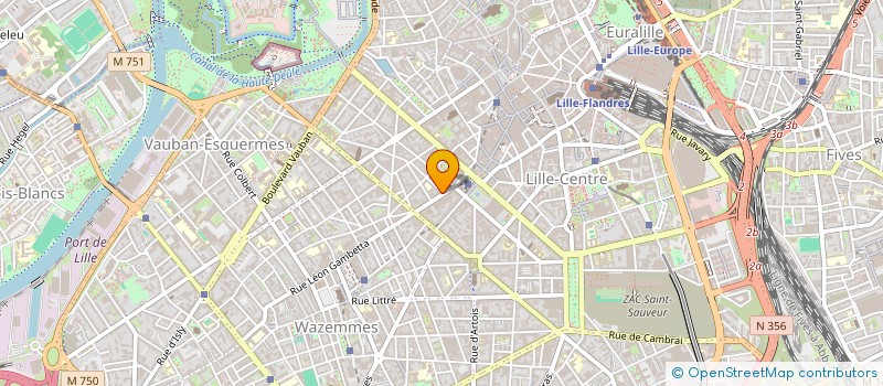 localisation de l'entreprise NEMA-SERVICES à LILLE