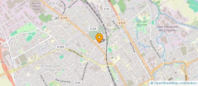 localisation de l'entreprise NEMANE PATRIMOINE  TROYES