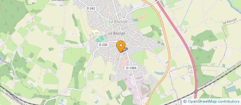 localisation de l'entreprise NEMAS  LA BAZOGE