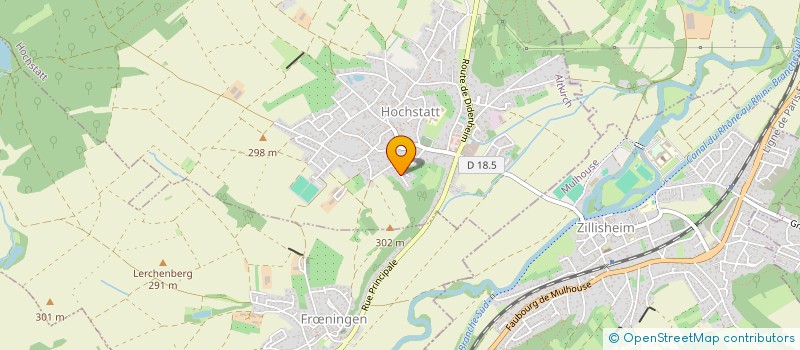 localisation de l'entreprise NEMAT à HOCHSTATT