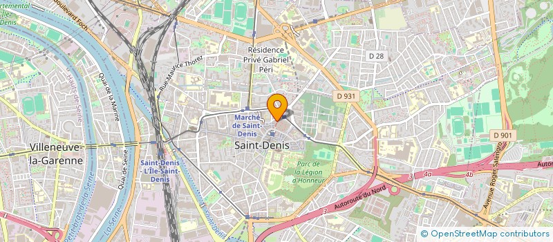 localisation de l'entreprise NEMAT à SAINT-DENIS
