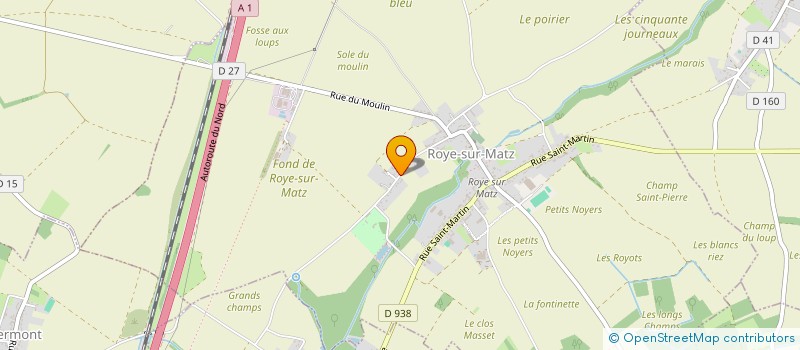 localisation de l'entreprise NEMATIQUE  ROYE-SUR-MATZ