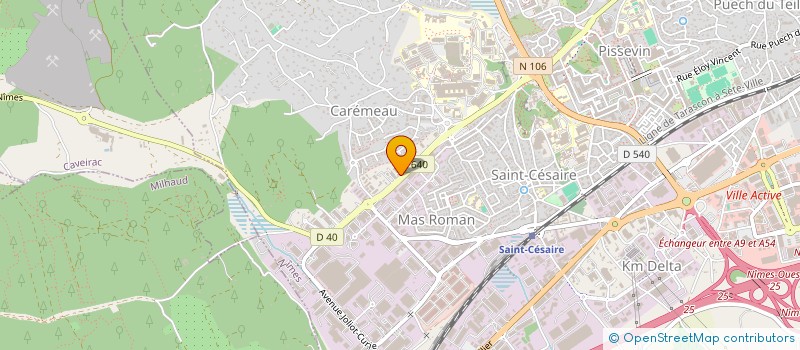 localisation de l'entreprise NEMAULOC à NIMES