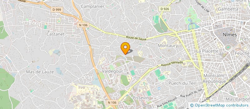 localisation de l'entreprise NEMAUSUS RACING TECHNOLOGIE  NIMES