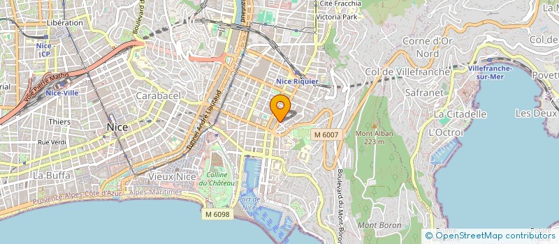 localisation de l'entreprise NEMER à NICE