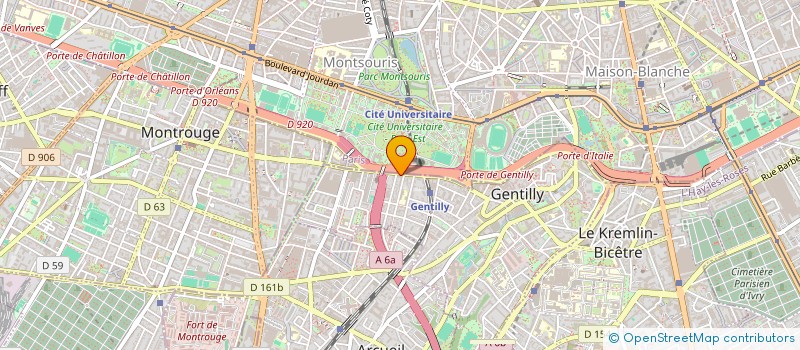 localisation de l'entreprise NEMESIA  GENTILLY