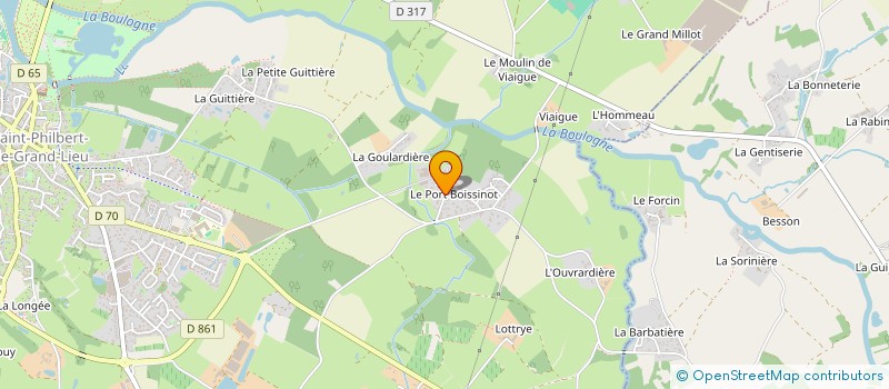 localisation de l'entreprise NEMESIS à SAINT-PHILBERT-DE-GRAND-LIEU