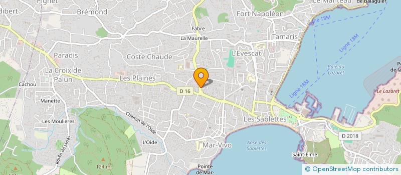 localisation de l'entreprise NEMESIS à LA SEYNE-SUR-MER