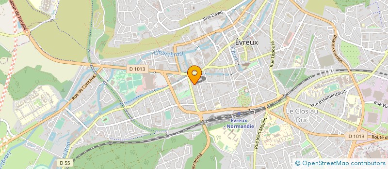 localisation de l'entreprise NEMESIS  EVREUX