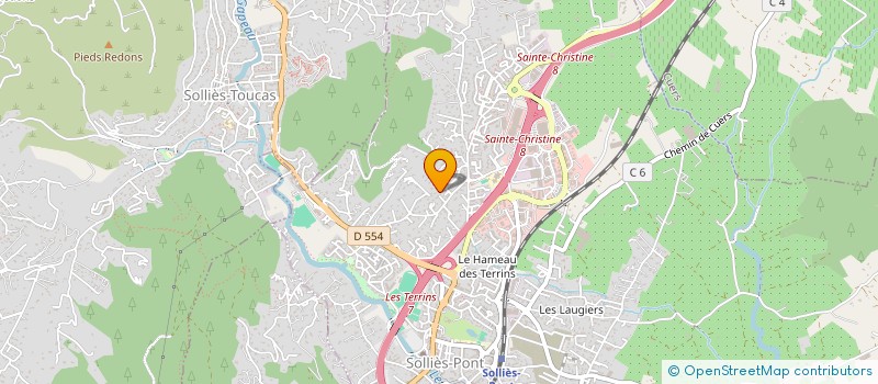 localisation de l'entreprise NEMESIS  SOLLIES-PONT