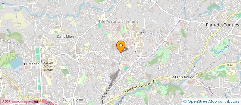 localisation de l'entreprise NEMESIS à MARSEILLE